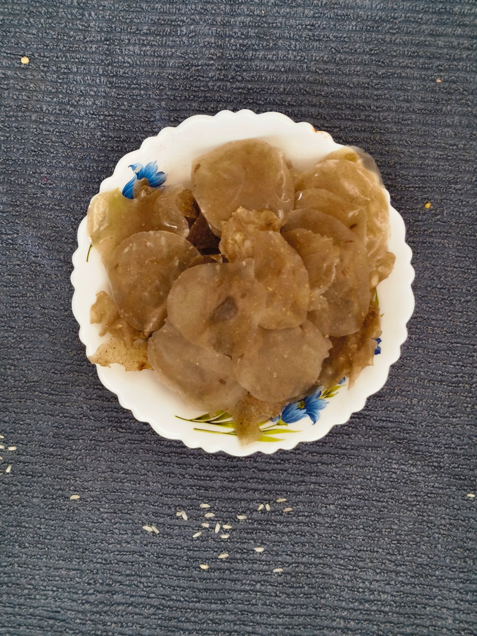 KOOLU VATHAL(RICE PORIDGE VATHAL)